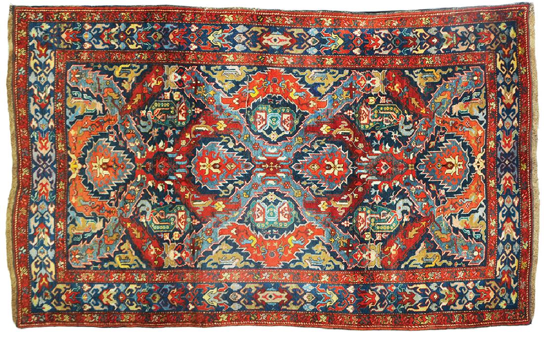 AN ANTIQUE CAUCASIAN RUG (1 of 1)