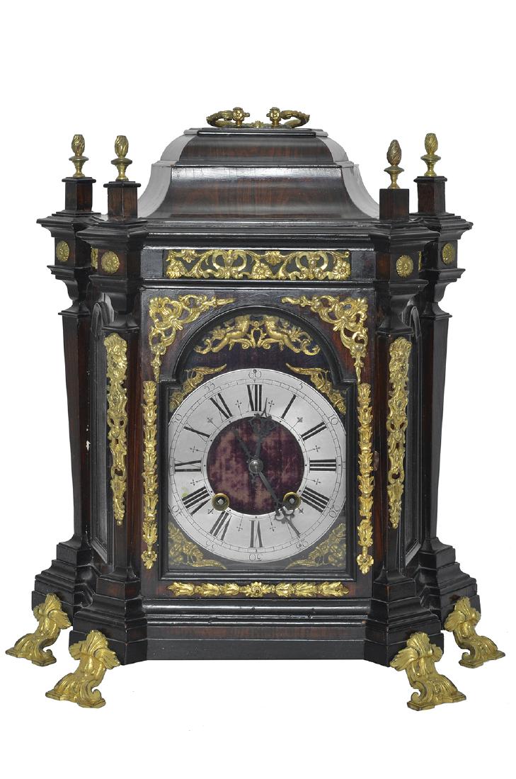 AN ENGLISH MANTEL CLOCK