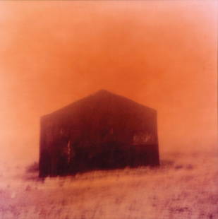 Michal Rovner b. 1957: Outside No. 19, C Print, 71X71 cm. Provenance: Gaby and Ami Brown Collection.