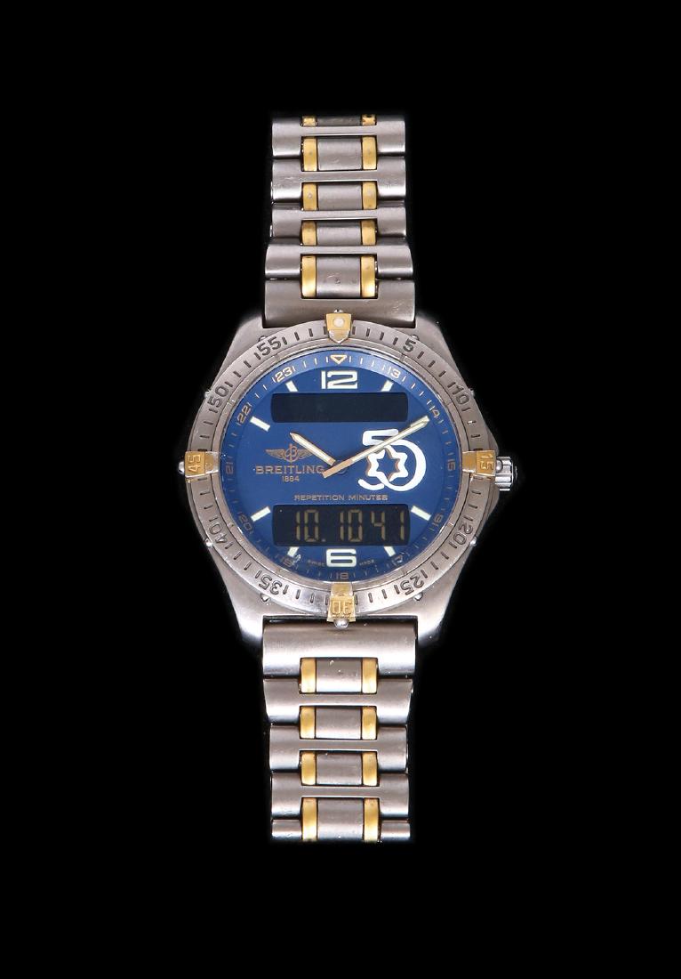 BREITLING, AEROSPACE TITANIUM WRISTWATCH (1 of 1)