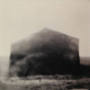 Michal Rovner: Outside # 3, 1991,Processed photograph, 41X41 cm.Signed and numbered 4/15 on the reverse.Provenance: Gaby and Ami Brown Collection