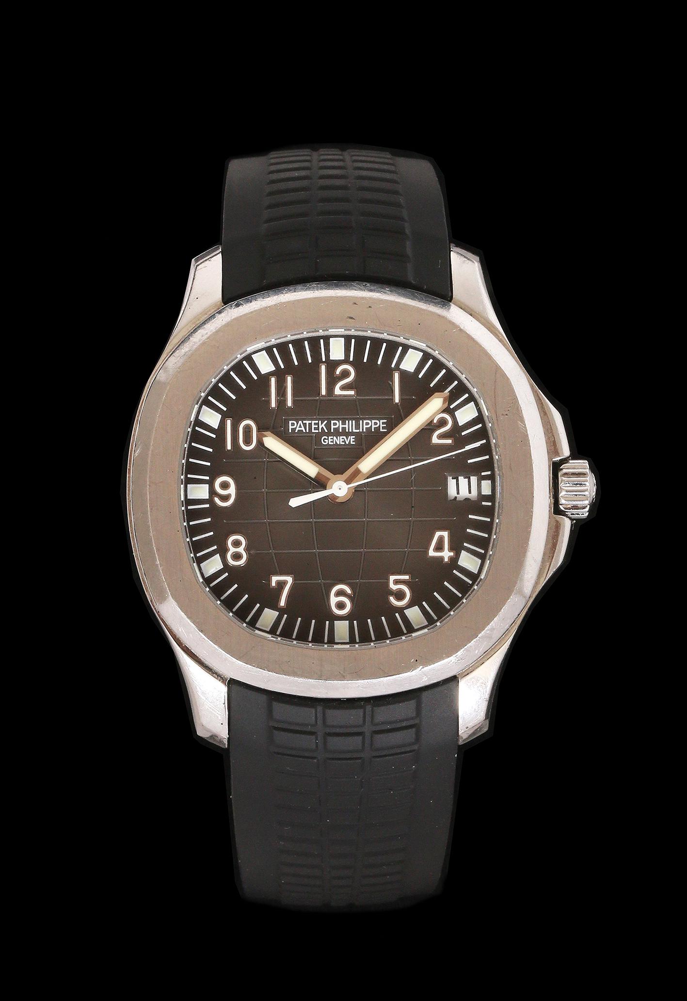 PATEK PHILIPPE STEEL WRISTWATCH (1 of 4)