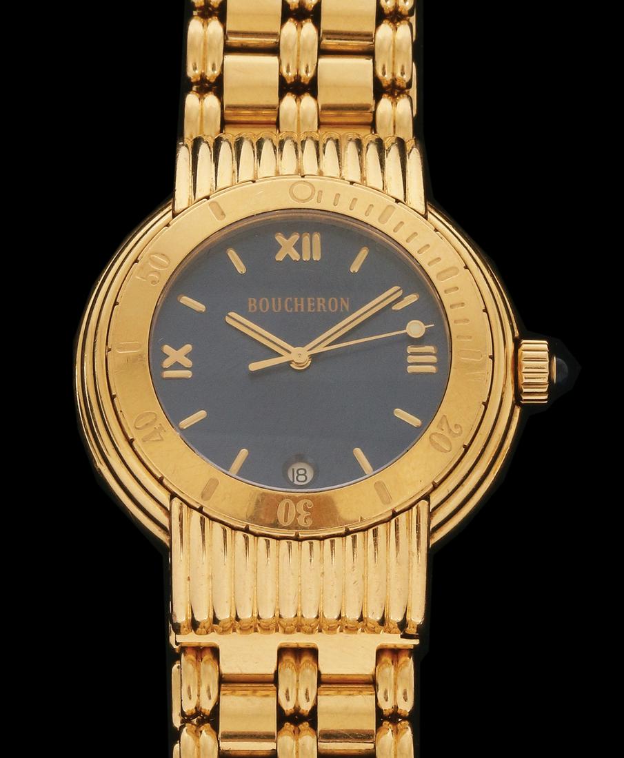 BOUCHERON 18K GOLD WRISTWATCH (1 of 4)