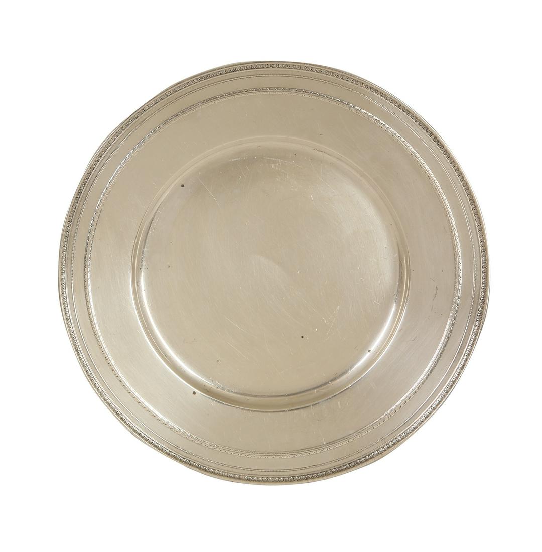 AN AMERICAN STERLING SILVER PLATE (1 of 1)