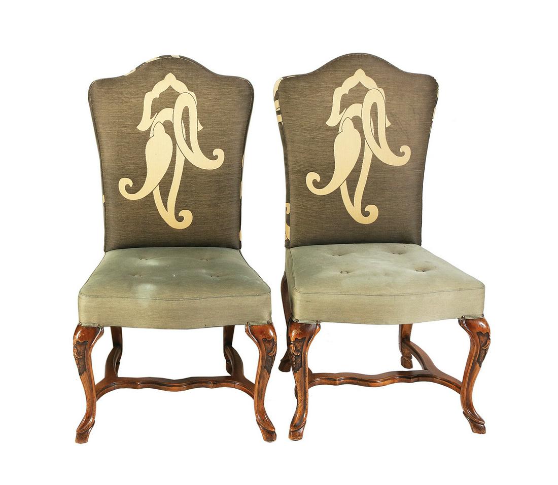 A SET OF 12 DINING CHAIRS (1 of 1)
