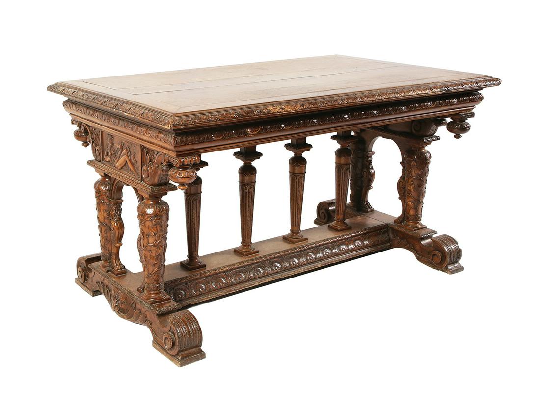 A LATE 19TH CENTURY FRENCH FARMING TABLE (1 of 1)
