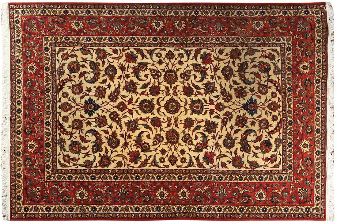 AN OLD RUG ISFAHAN, PERSIA (1 of 1)