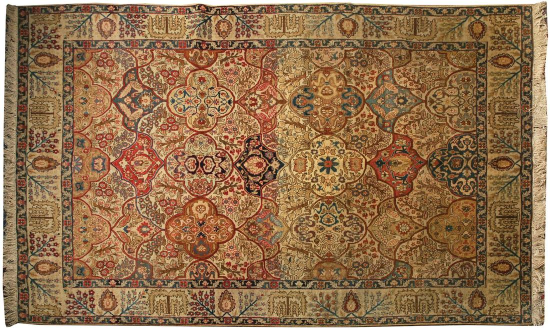 A SPECIAL SAFAVID DESIGN RUG, TABRIZ PERSIA, 20TH CENTURY FIRST PART (1 of 1)