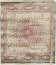 A FINE SILK RUG, CHINA