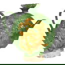 A CHINESE EARTHENWARE PILGRIM FLASK