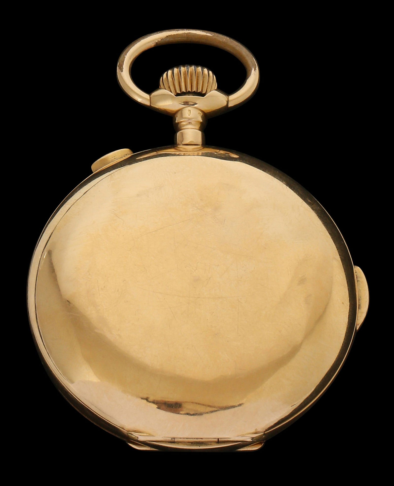 AN 18K GOLD POCKET WATCH (1 of 4)