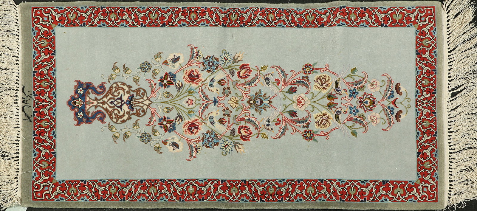 AN OLD PRAYER RUG ISFAHAN, PERSIA (1 of 1)