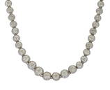 A PLATINUM COLLAR NECKLACE