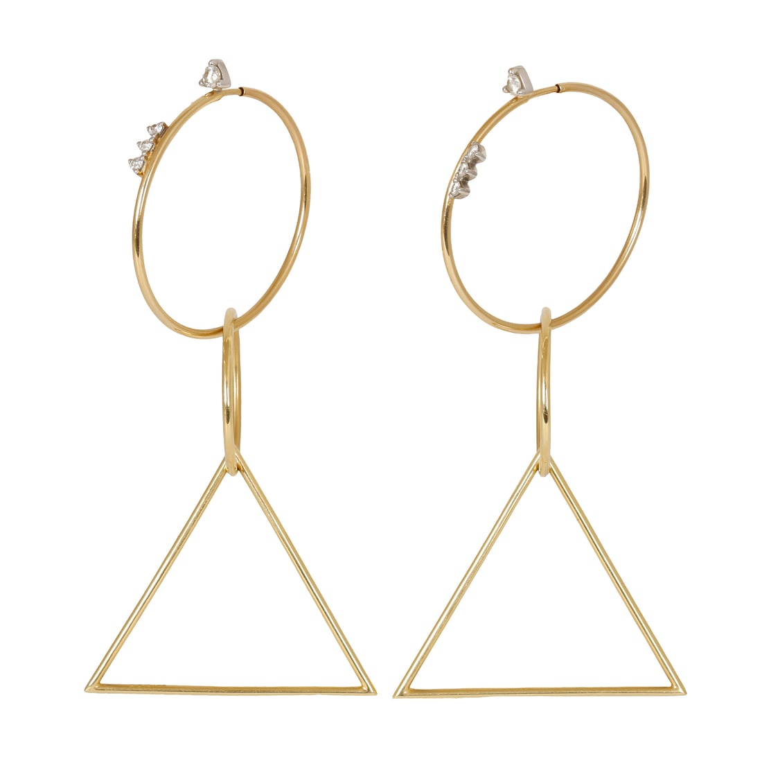 H. STERN 18K GOLD EARRINGS (1 of 3)