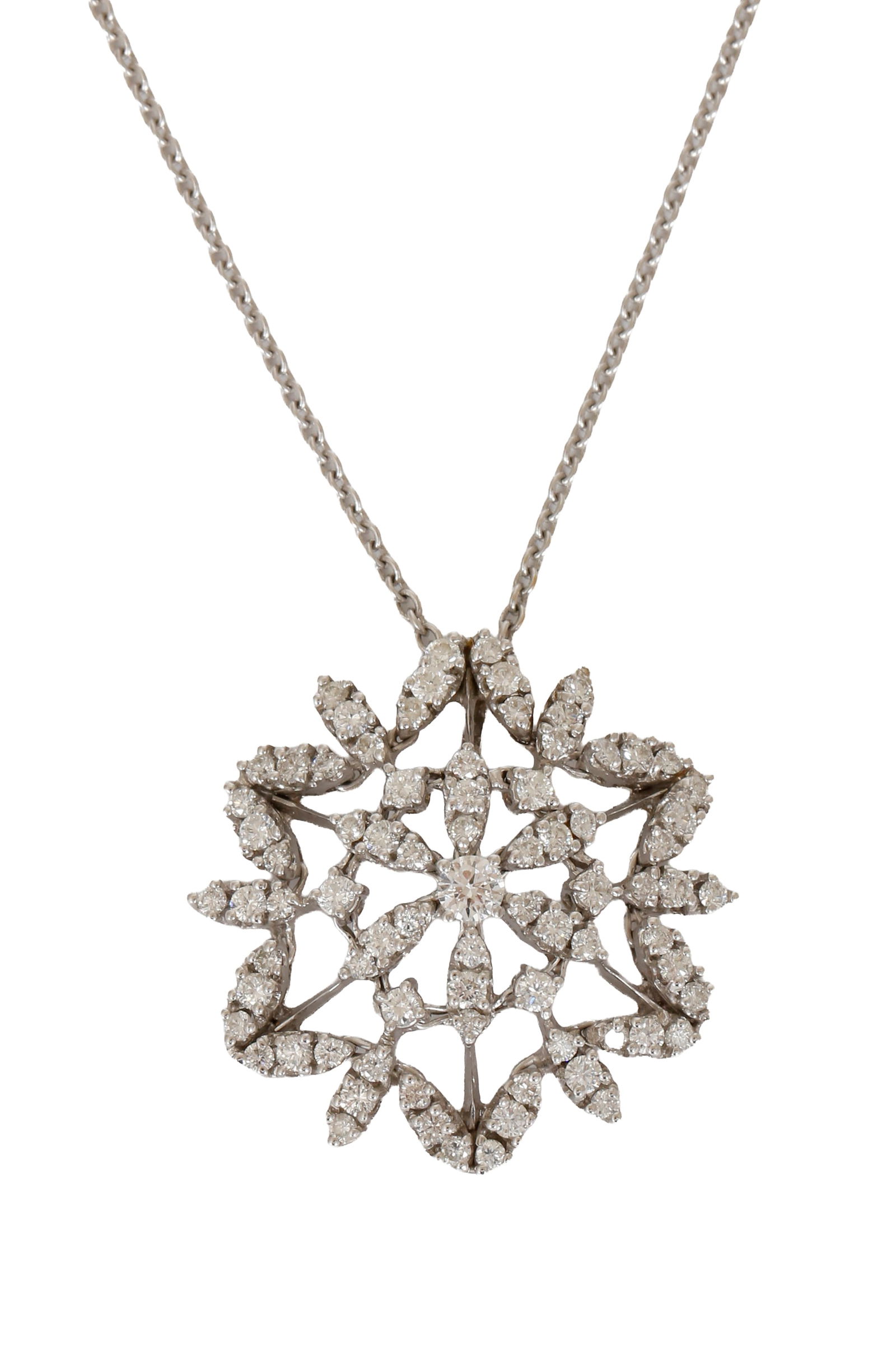 18K WHITE GOLD PENDANT (1 of 3)