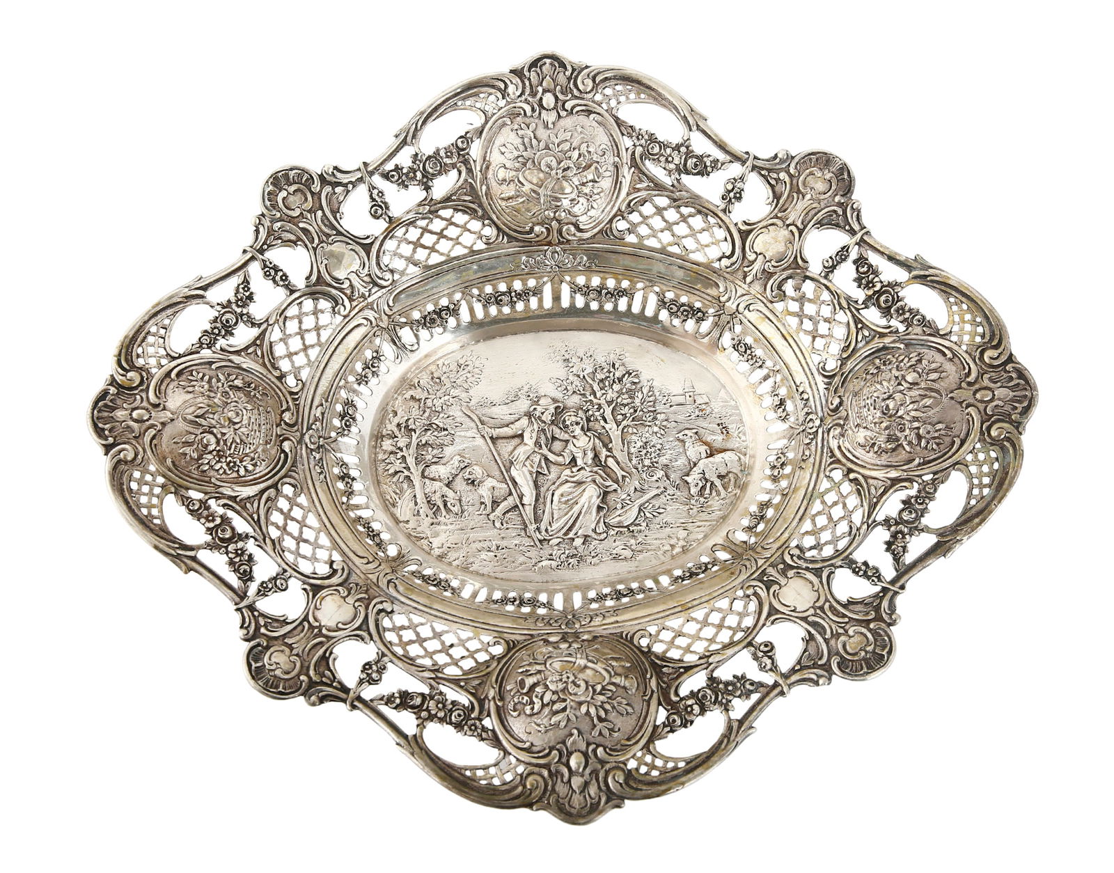 GERMAN SILVER BOWL (1 of 3)