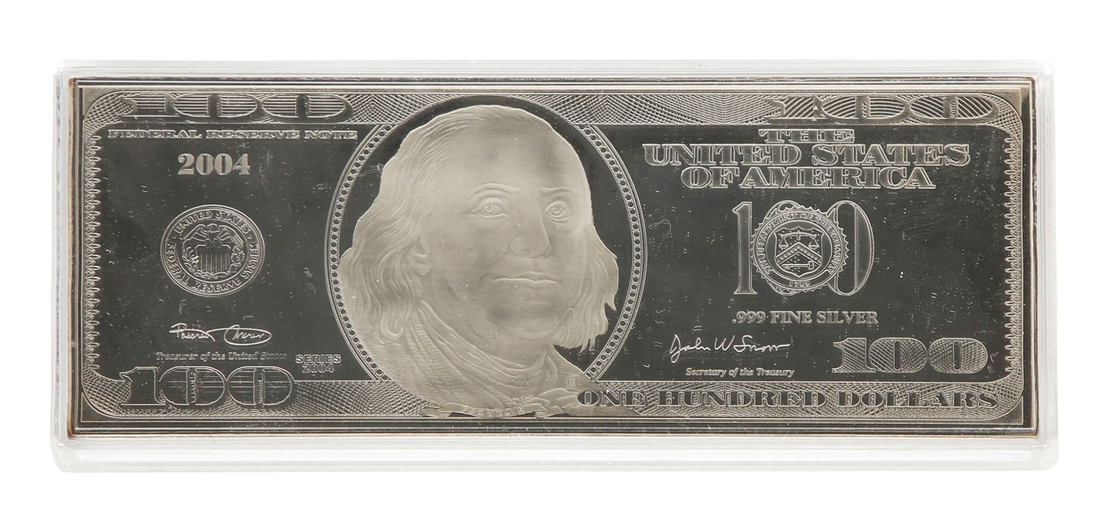 100 DOLLAR SILVER NOTE - 2