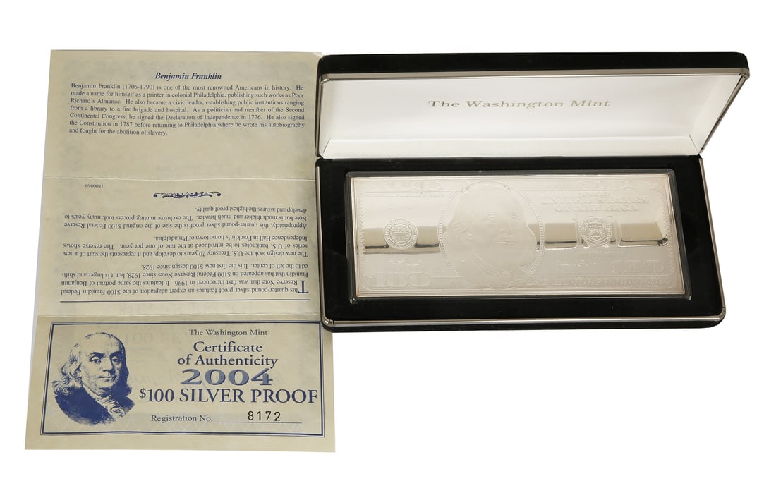 100 DOLLAR SILVER NOTE - 5