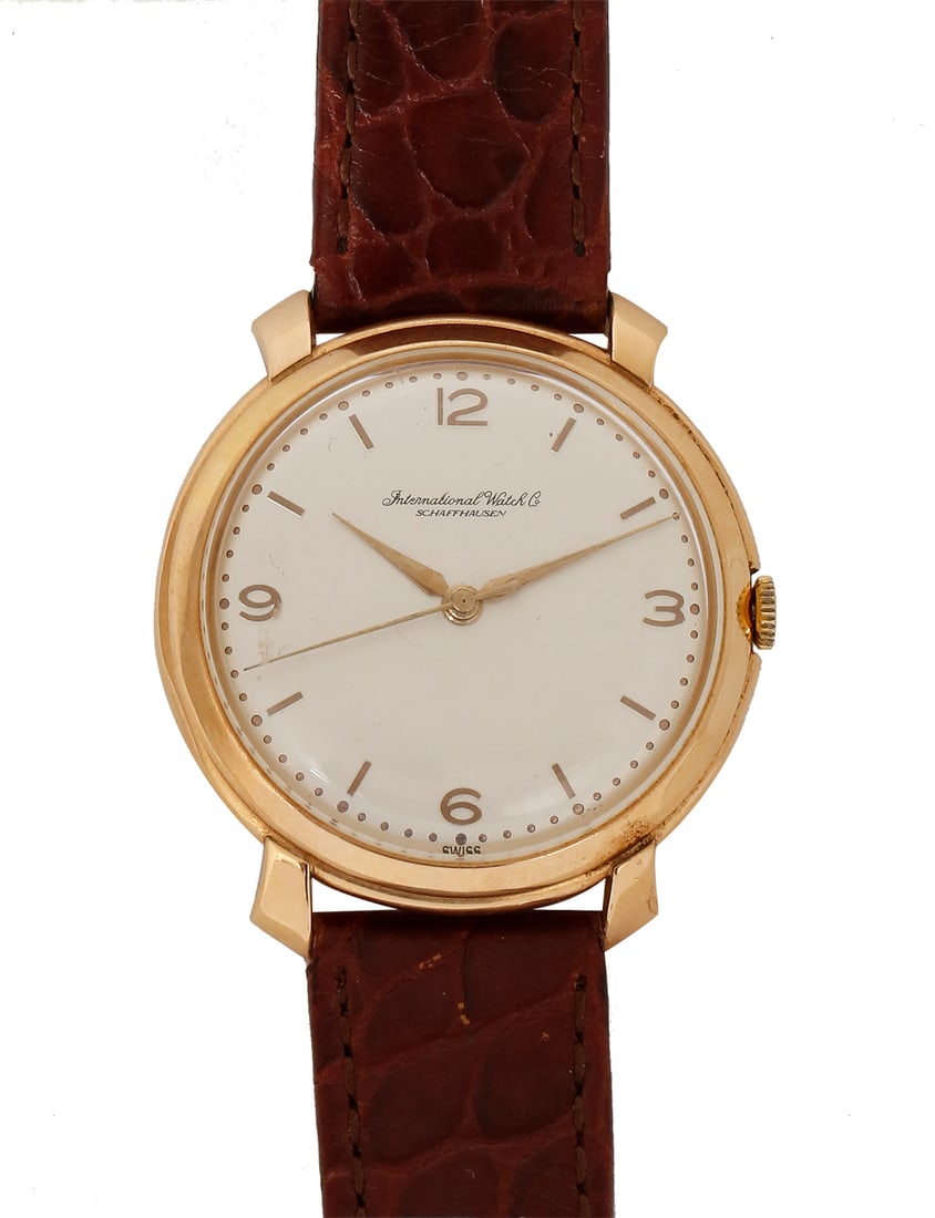 IWC 18K GOLD WRISTWATCH (1 of 3)