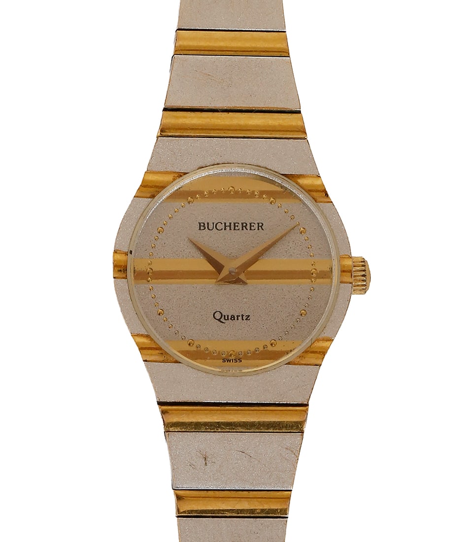 BUCHERER STEEL WRISTWATCH (1 of 4)