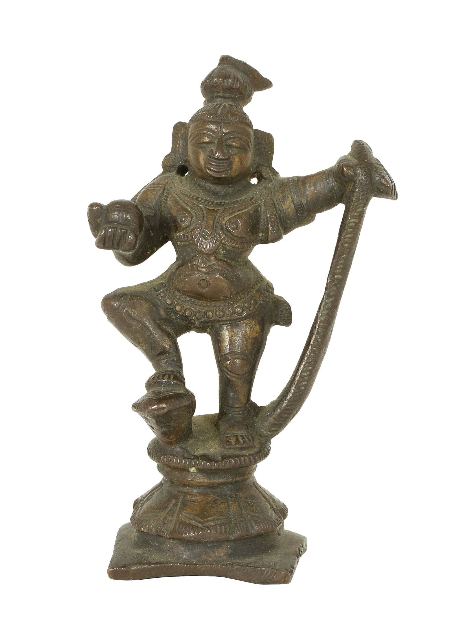 THE CHILD KRISHNA – INDIAN BRONZE FIGURINE (1 of 3)