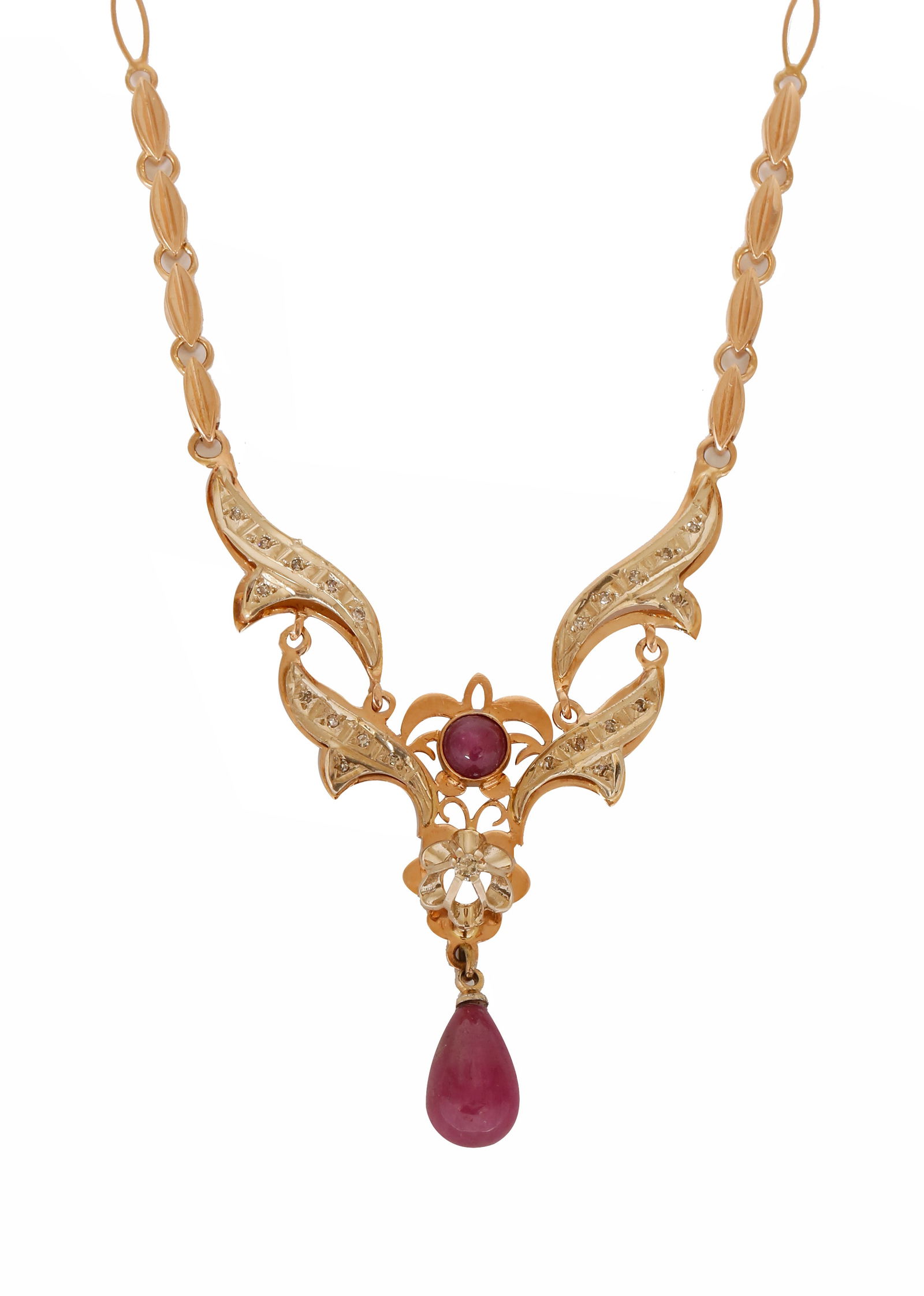 14K ROSE GOLD NECKLACE (1 of 3)