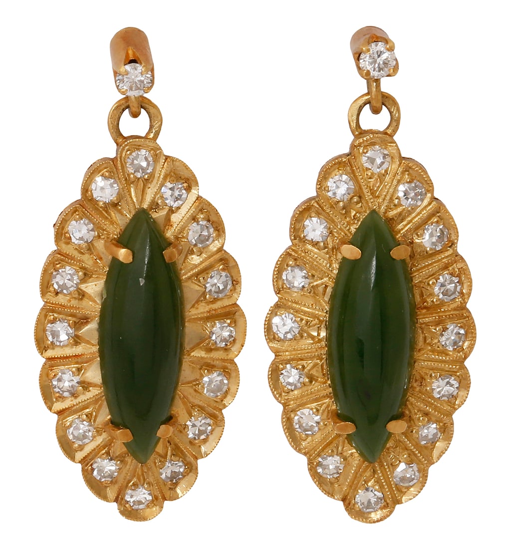 18K GOLD EARRINGS (1 of 2)