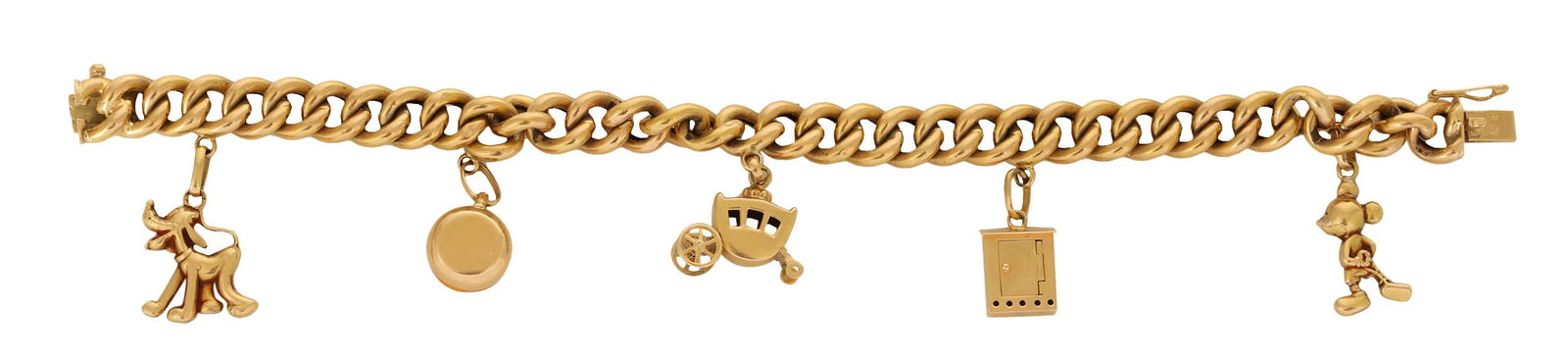 18K GOLD CHARM BRACELET (1 of 3)
