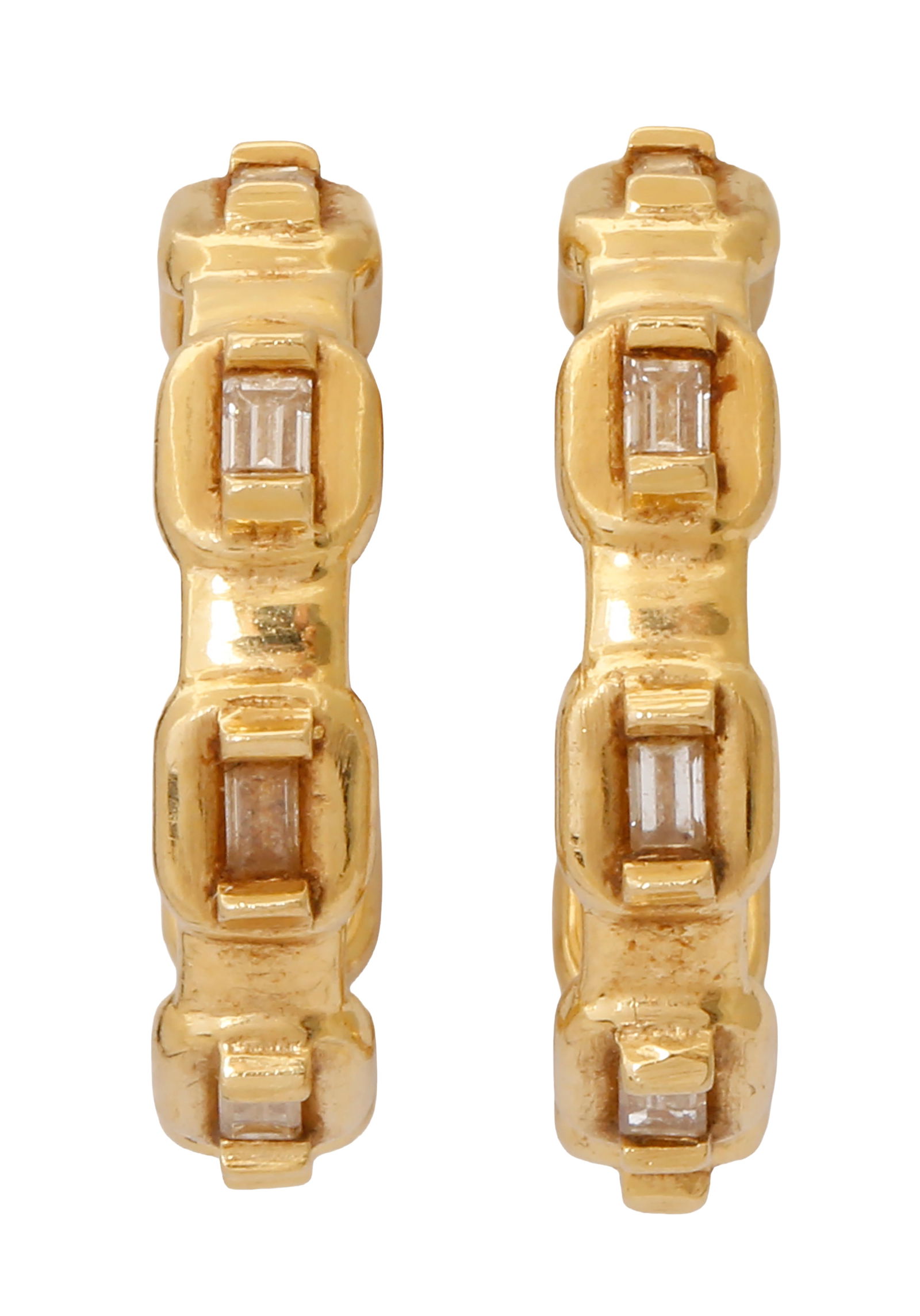 18K GOLD EARRINGS (1 of 2)