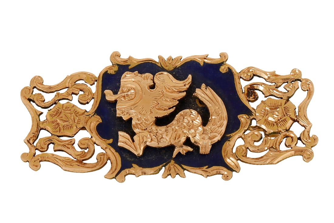 14K GOLD BROOCH (1 of 2)