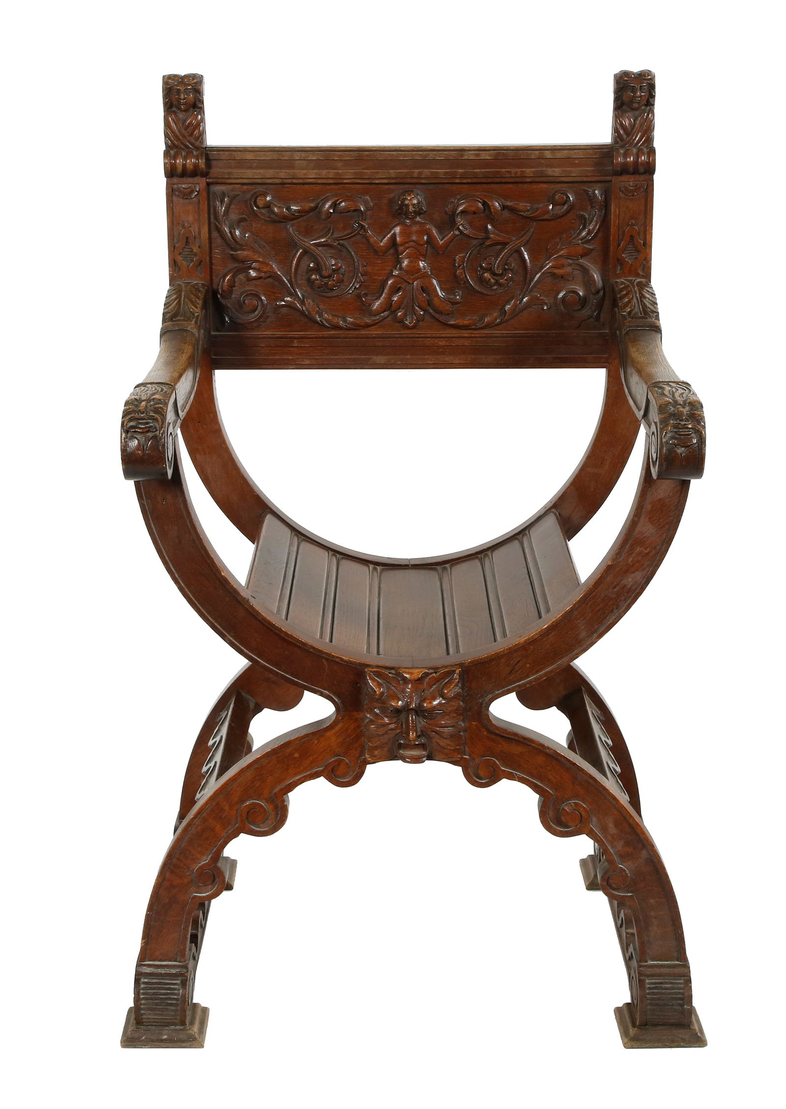 SAVONAROLA WOODEN CHAIR (1 of 2)