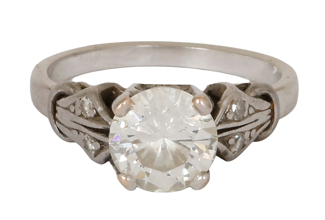 14K WHITE GOLD RING (1 of 3)