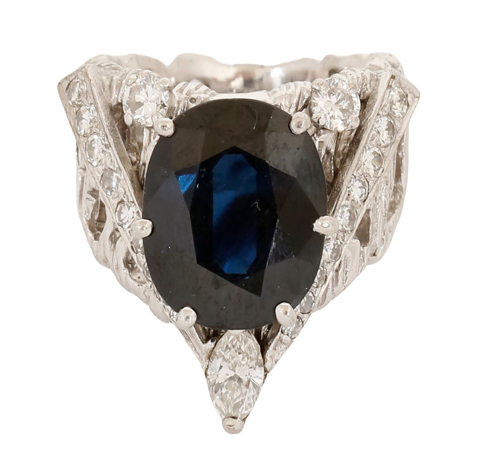 14K WHITE GOLD RING (1 of 4)