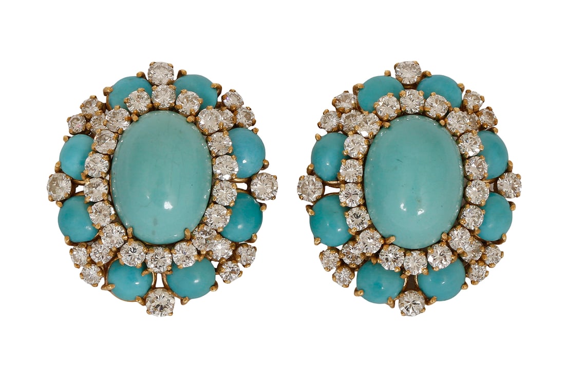 18K GOLD CLIP-ON EARRINGS (1 of 2)