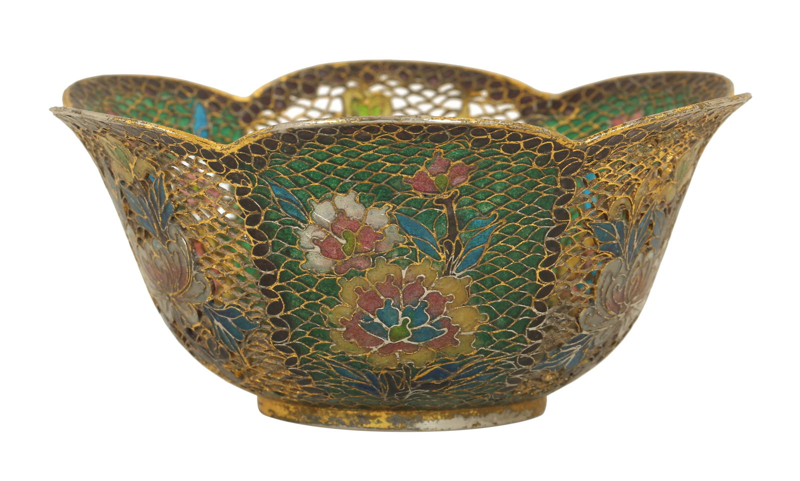 CHINESE BOWL – PLIQUE-A-JOUR (1 of 4)