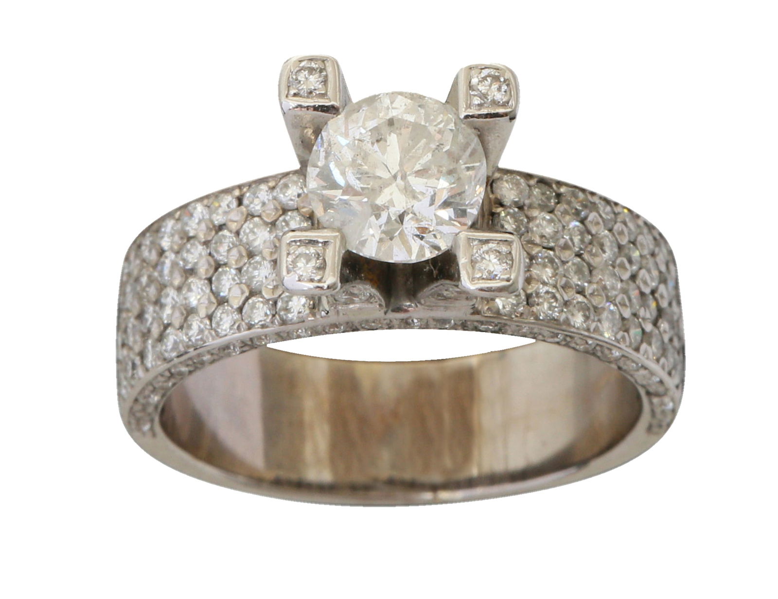 14K WHITE GOLD RING (1 of 4)