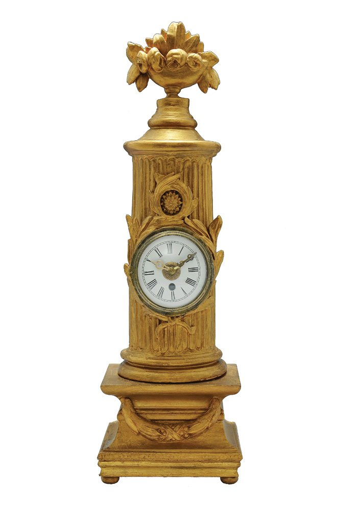 A DORIC CLOUMN FORM CLOCK (1 of 1)