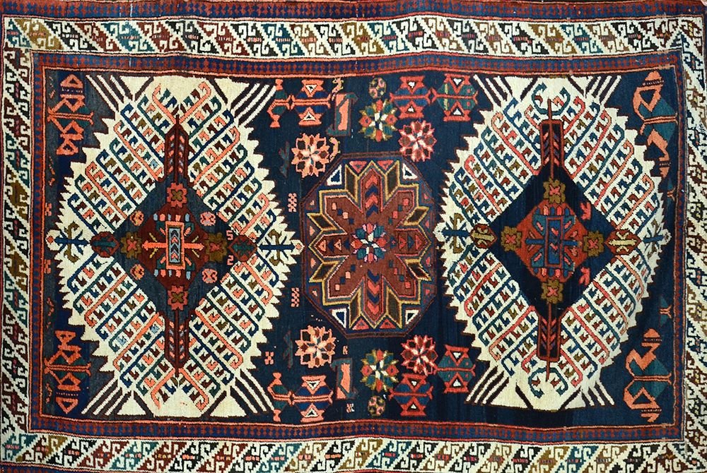 AN OLD CAUCASIAN RUG (1 of 1)
