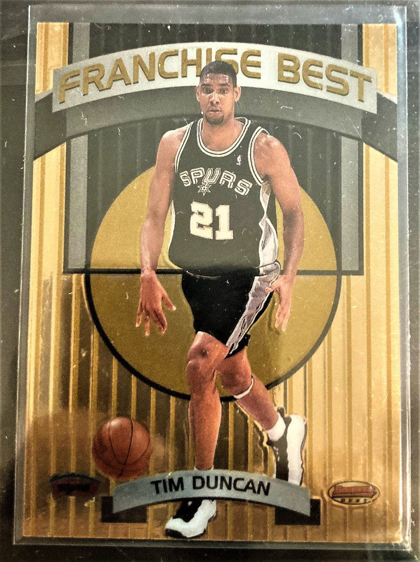 Tim Duncan 1998-99 Bowmans Best Franchise Best #FB9 SAN (1 of 2)