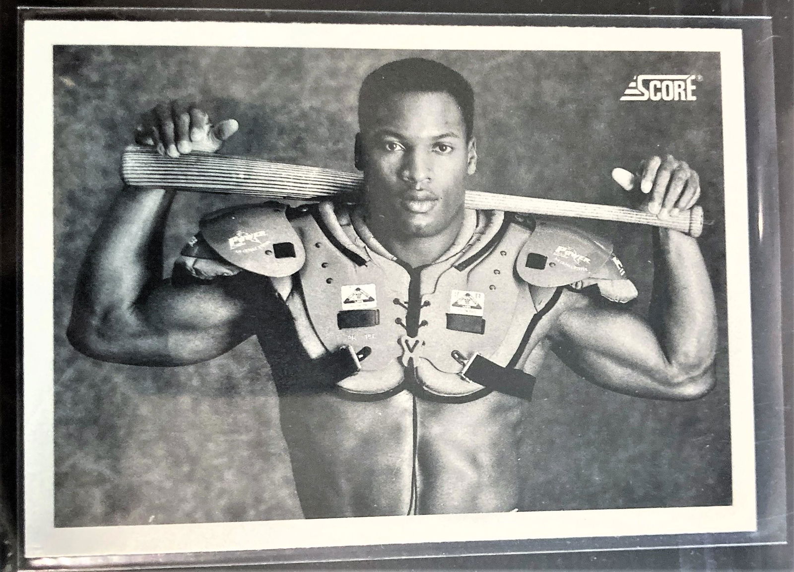 1990 Score BO Jackson Error Card Dots  #697 Oakland (1 of 2)