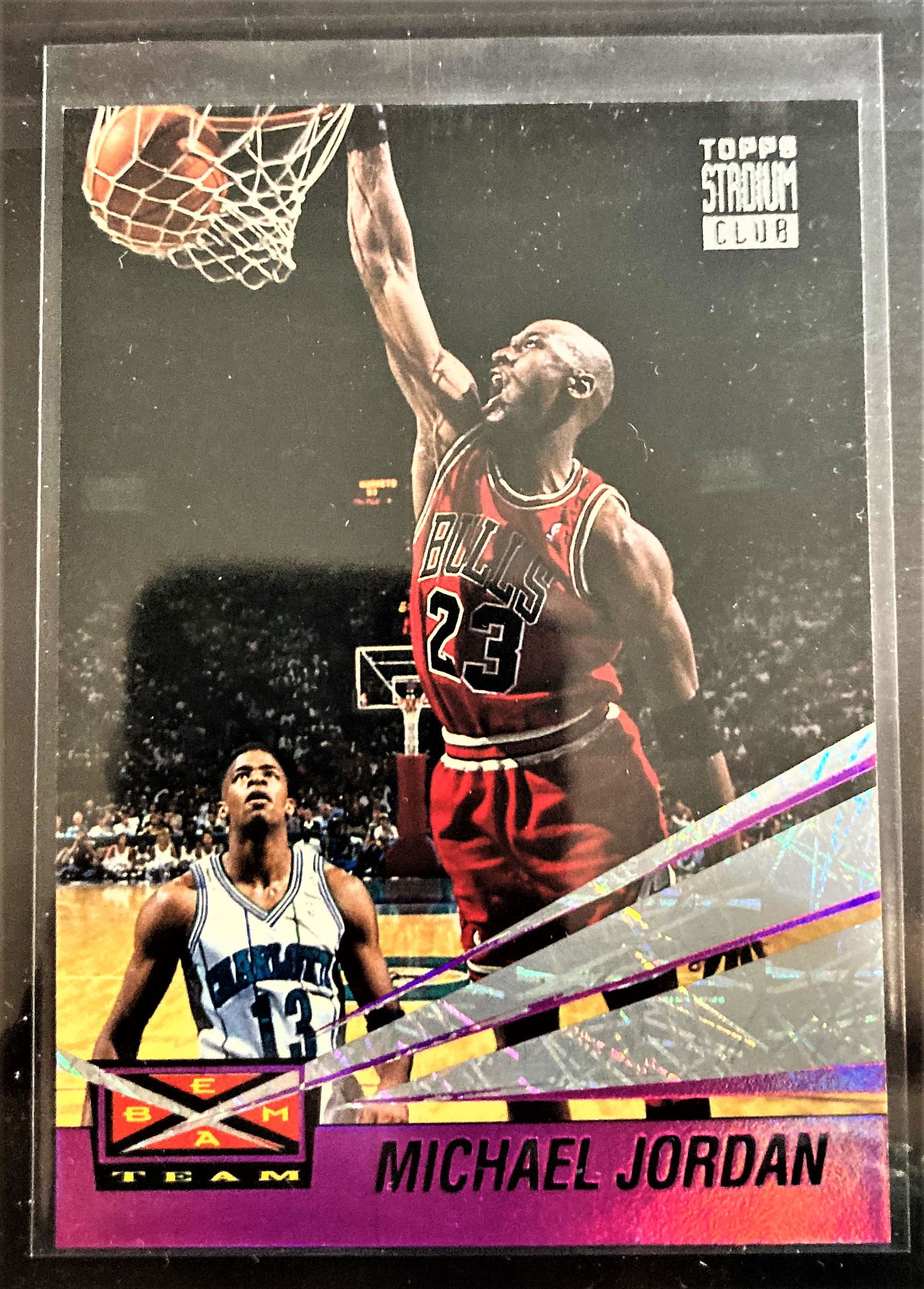 1993-94 Topps Stadium Club Michael Jordan Beam Team #4 (1 of 2)