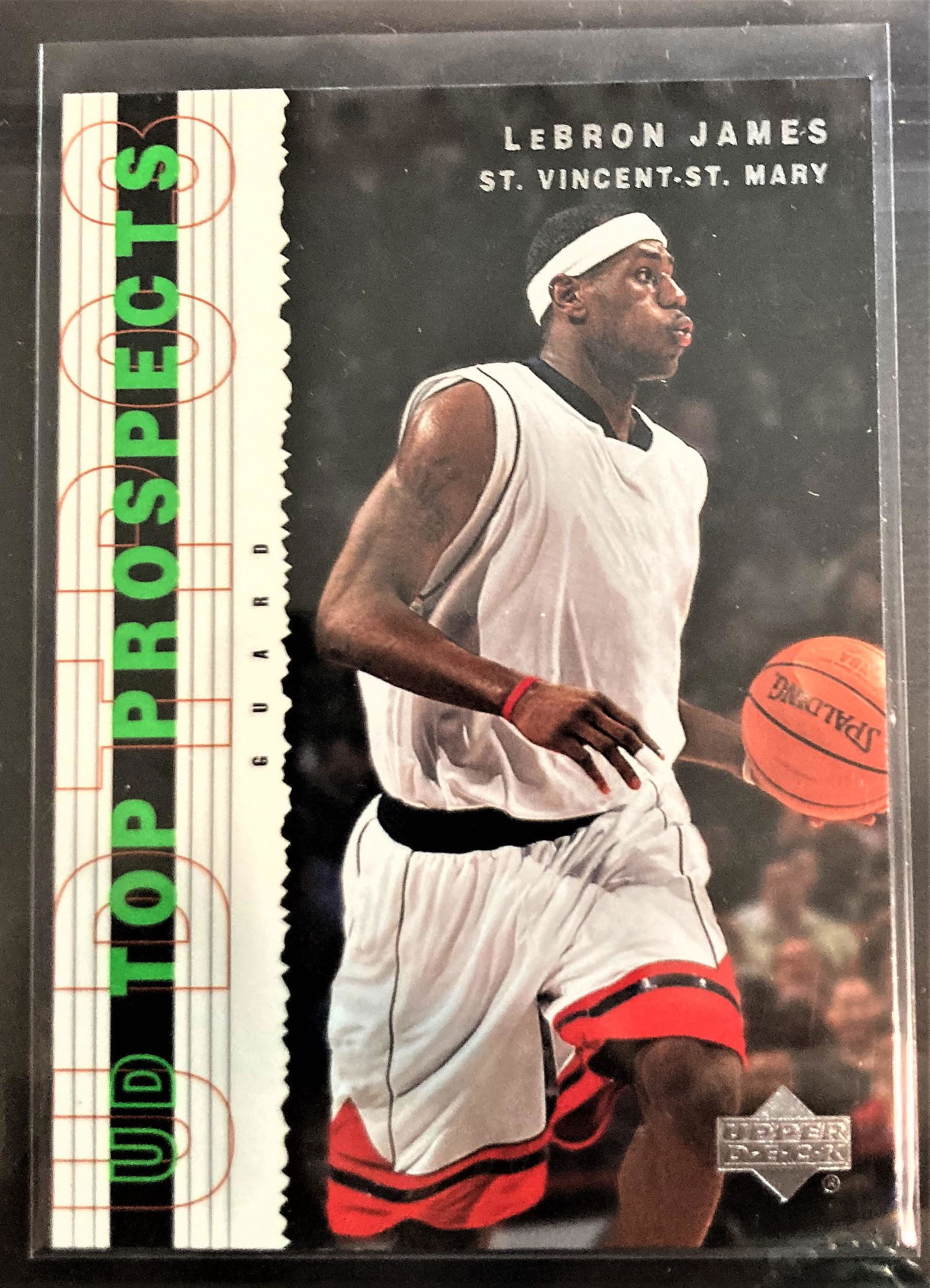 2003-04 Upper Deck UD Top Prospects Lebron James #55 (1 of 2)