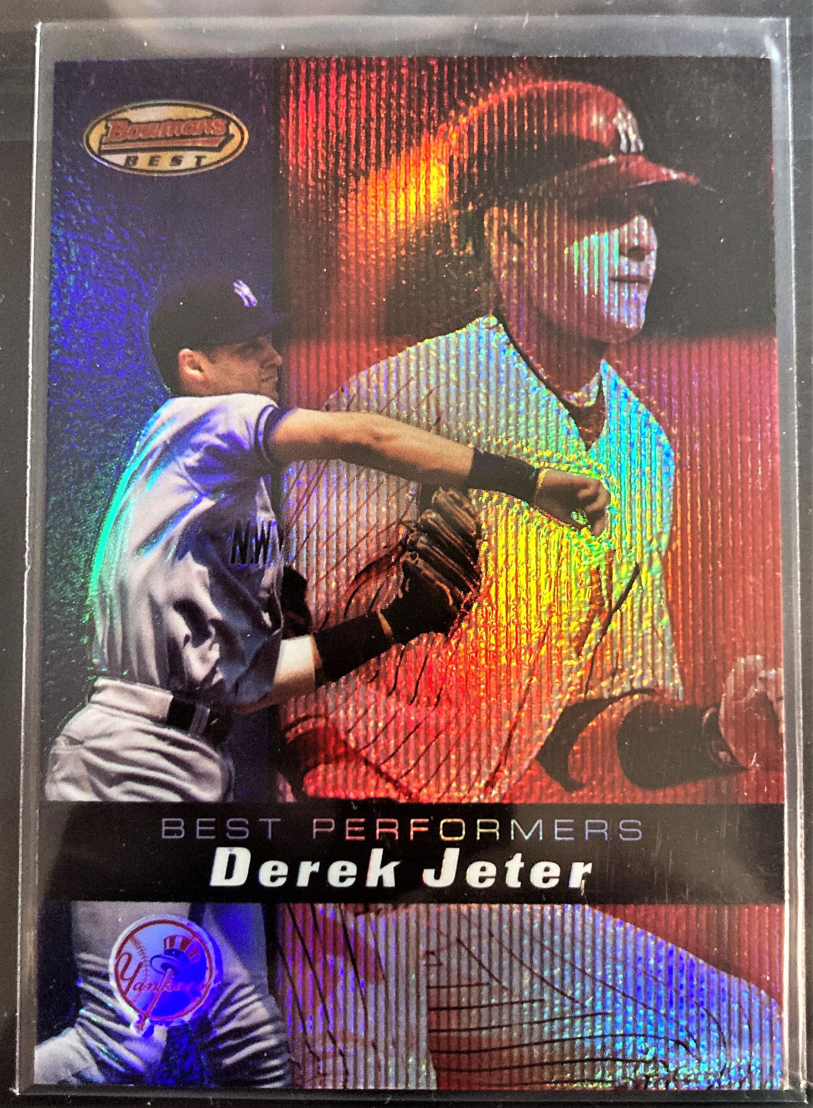 2000 BOWMAN'S BEST #87 DEREK JETER BEST PERFORMERS NEW (1 of 2)