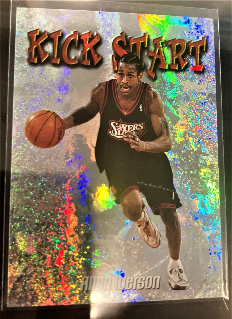 Allen Iverson 1998-99 Topps Kick Start Foil Insert #KS5 (1 of 2)