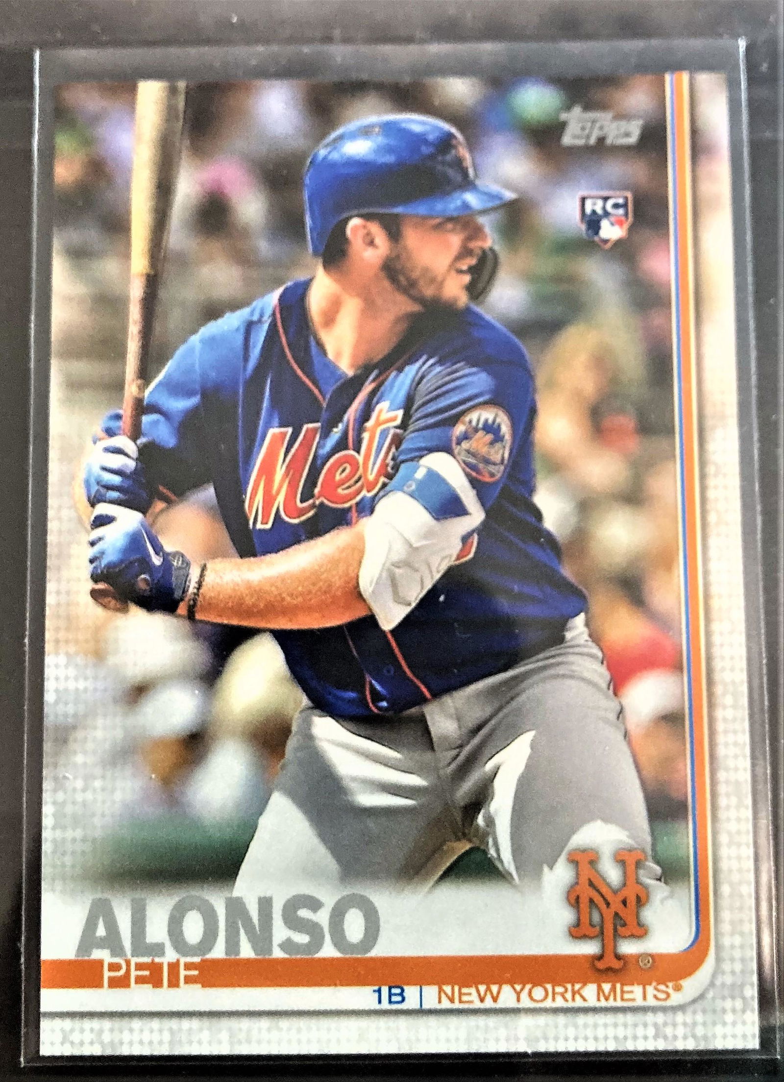 2019 Topps Pete Alonso #475 Rookie Card Mets Flagship (1 of 2)