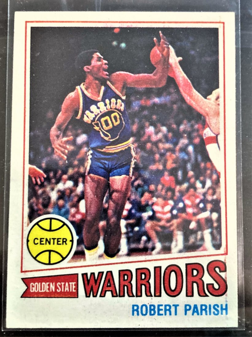 1977 Topps #111 Robert Parish Golden State Warriors RC (1 of 2)