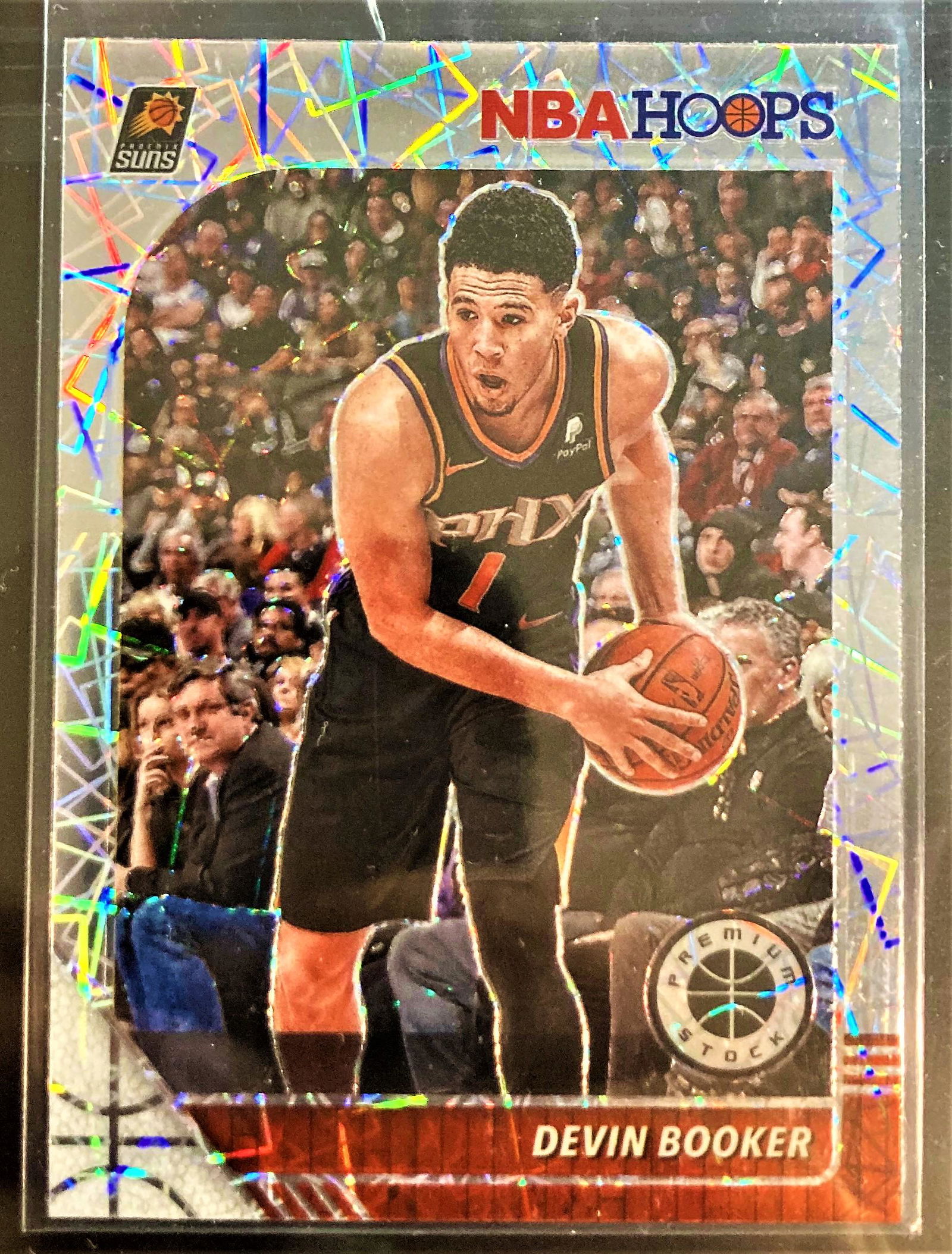 Devin Booker 2019-20 NBA Hoops Premium Stock Lazer (1 of 2)