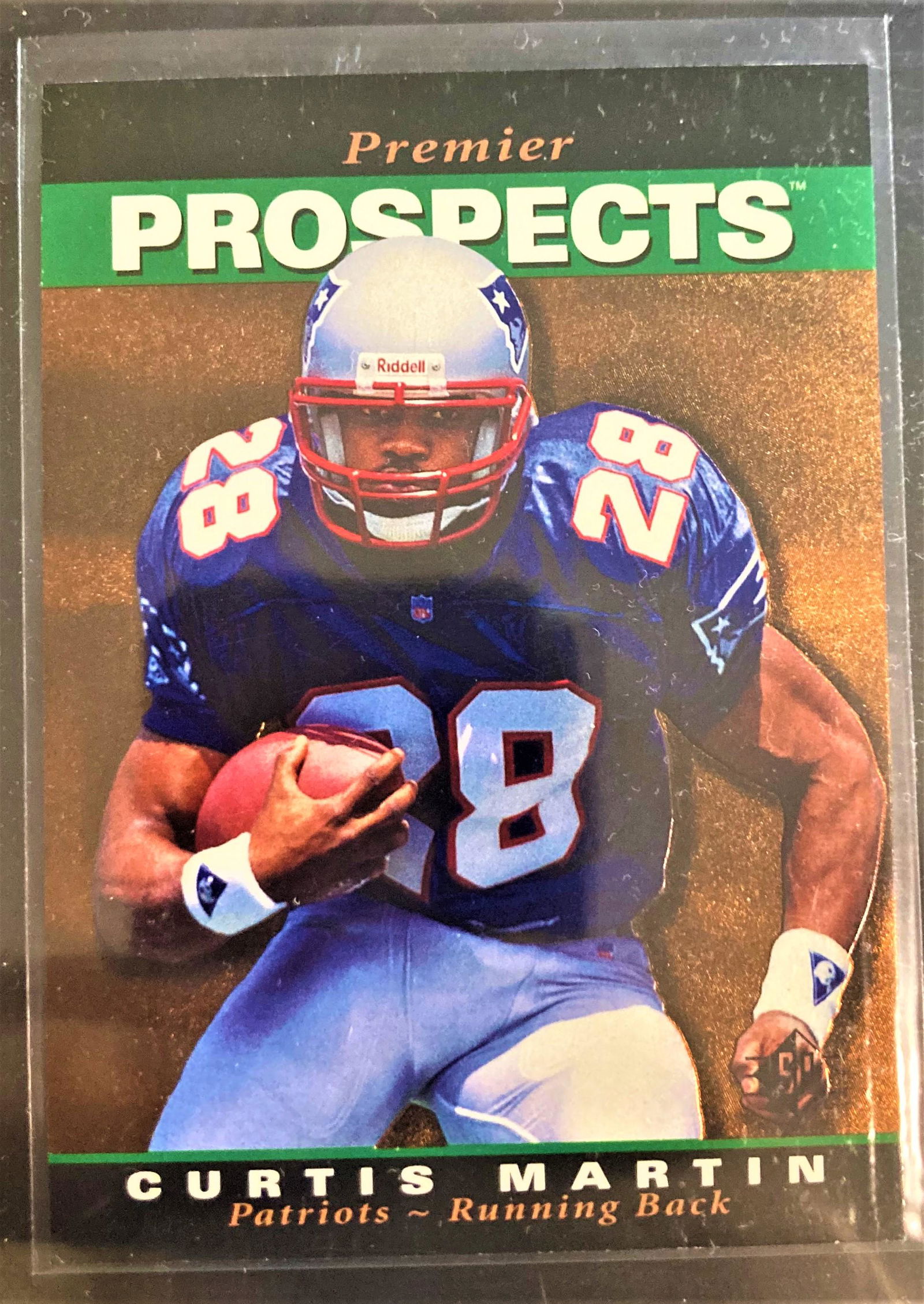 1995 UPPER DECK SP PROSPECTS - CURTIS MARTIN #18 (1 of 2)
