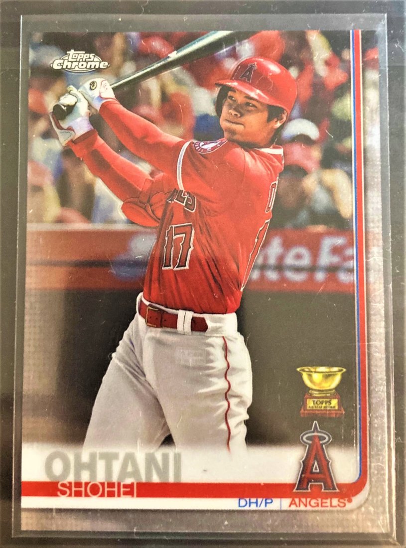 SHOHEI OHTANI TOPPS CHROME ALL-STAR ROOKIE CUP CARD (1 of 2)