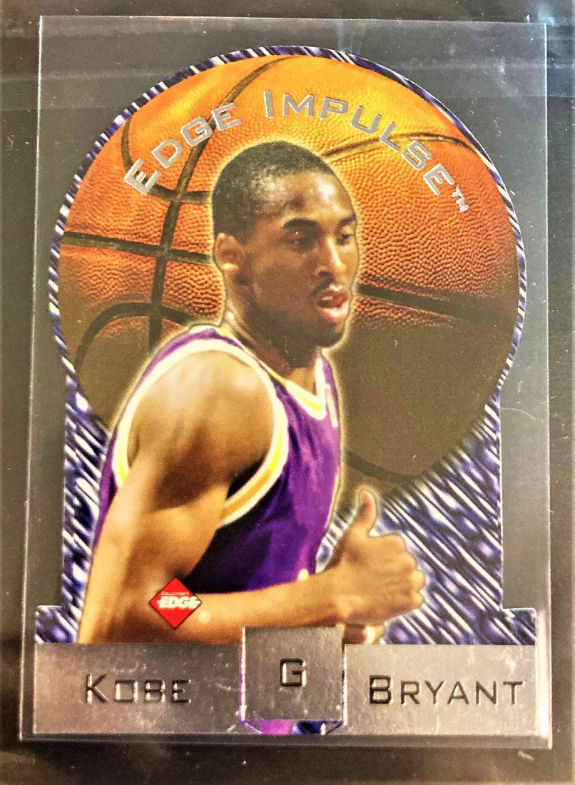 1997 Collector's Edge Impulse 14 Kobe Bryant Die-Cut: 1997 Collector's Edge Impulse 14 Kobe Bryant Die-Cut Lakers